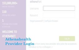 Athenahealth Provider Login (How To Guide)