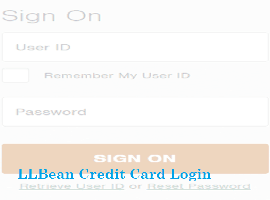 LLBean Credit Card Login 2023