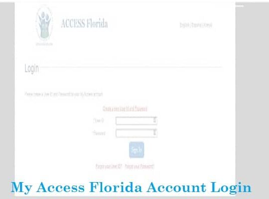 My Access Florida Account Login 2023